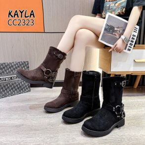 Kayla hot sale biker boots