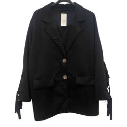 Blazer i sort Emelie Fashion