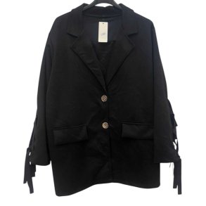 Blazer i sort Emelie Fashion
