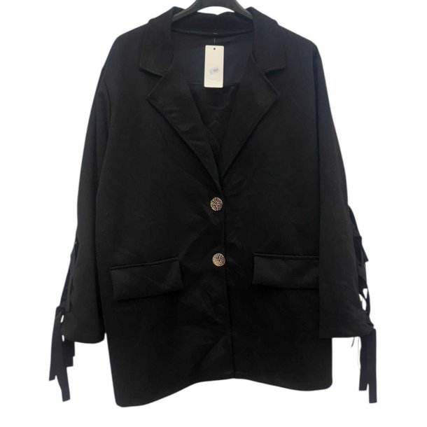 Blazer i sort Emelie Fashion