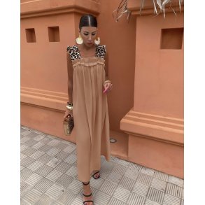 Kjole Camel - Issyma Italien