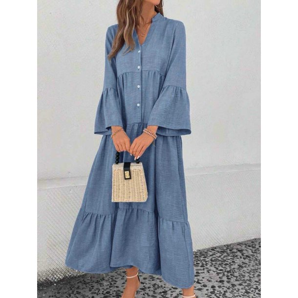 Kjole - denim - Emelie Fashion