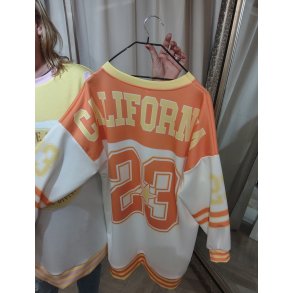 Orange hockey bluse