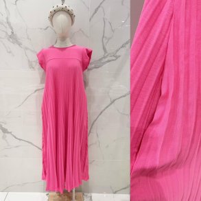Plissekjole - Gianini Fuchsia