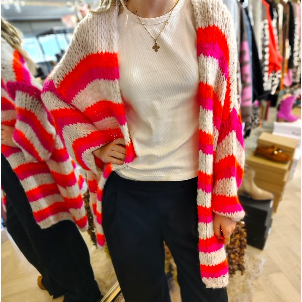 Lang - strikcardigan