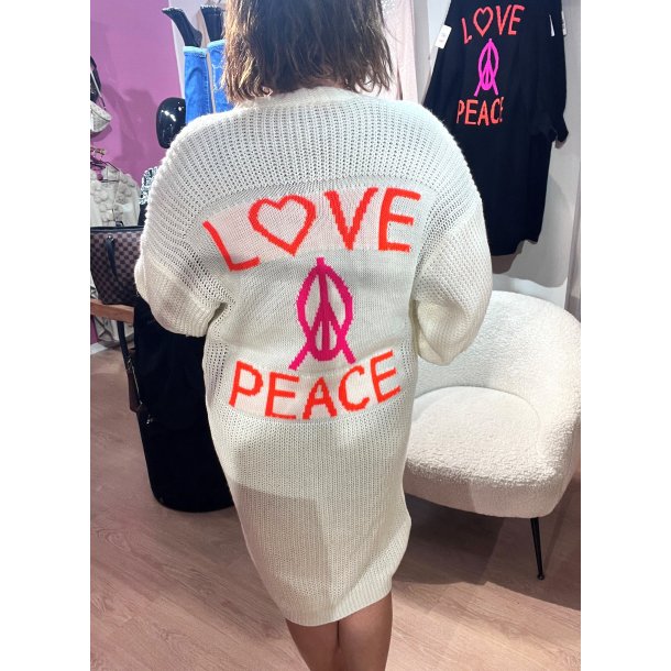 Cardigan strik - Peace - brand New collection Italien