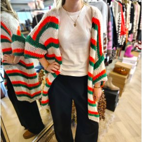 Strik cardigan - Lang